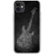 Guitar Pattern iPhone 11 Clear Case