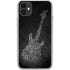 Guitar Pattern iPhone 11 Clear Case