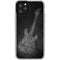 Guitar Pattern iPhone 11 Pro Clear Case