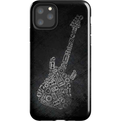 Guitar Pattern iPhone 11 Pro Max Impact Case