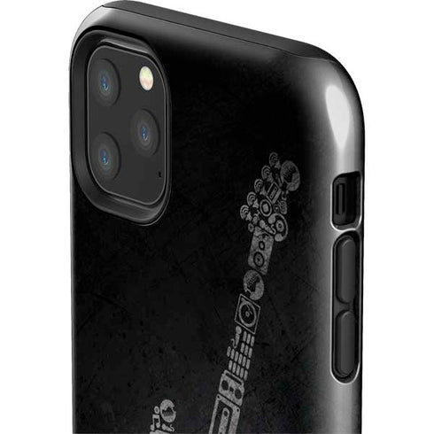 Guitar Pattern iPhone 11 Pro Max Impact Case