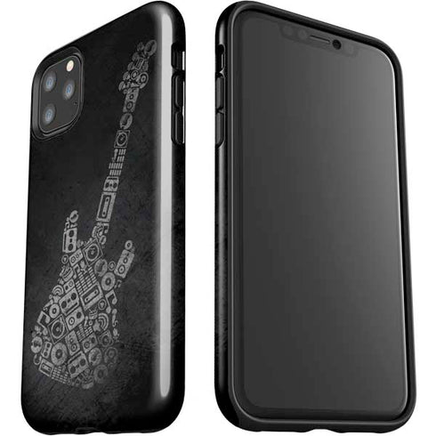 Guitar Pattern iPhone 11 Pro Max Impact Case