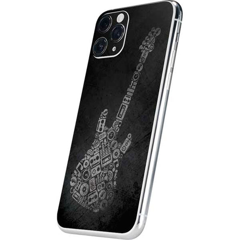 Guitar Pattern iPhone 11 Pro Skin