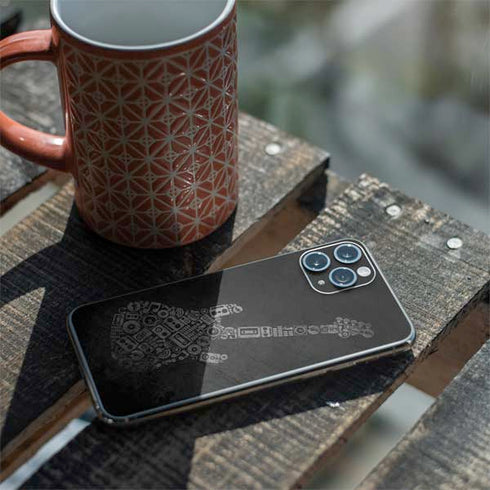 Guitar Pattern iPhone 11 Pro Skin