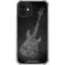 Guitar Pattern iPhone 12 Clear Case