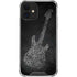 Guitar Pattern iPhone 12 Clear Case