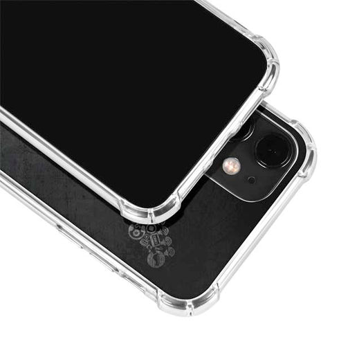 Guitar Pattern iPhone 12 Clear Case