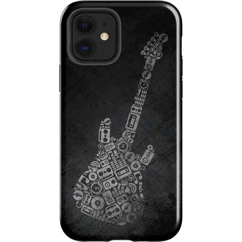 Guitar Pattern iPhone 12 Impact Case