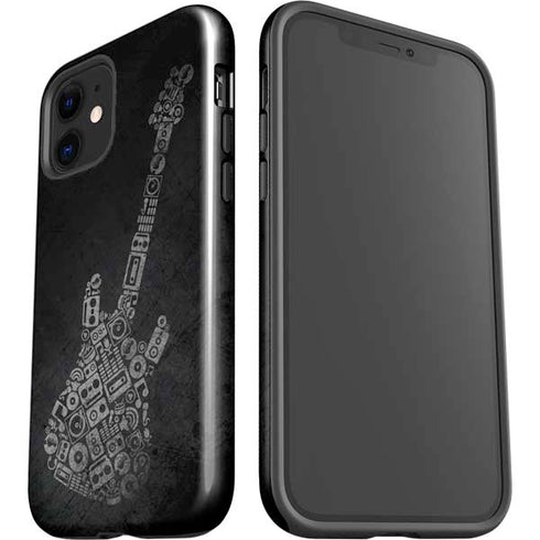 Guitar Pattern iPhone 12 Impact Case