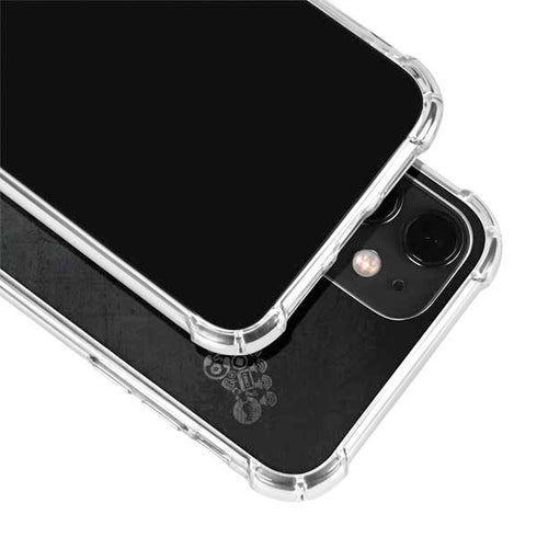 Guitar Pattern iPhone 12 Mini Clear Case