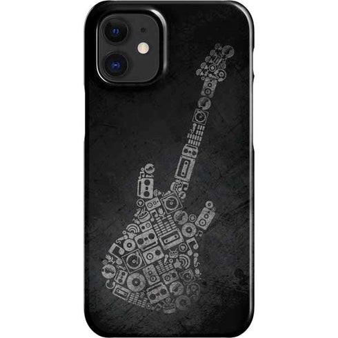 Guitar Pattern iPhone 12 Mini Lite Case