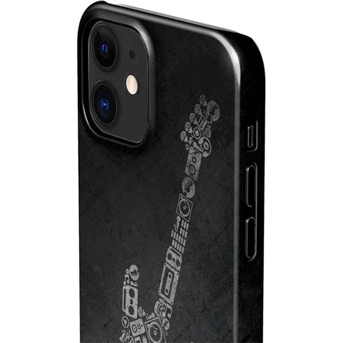 Guitar Pattern iPhone 12 Mini Lite Case