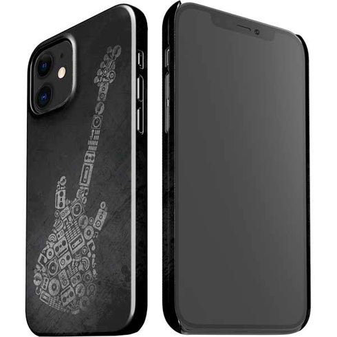 Guitar Pattern iPhone 12 Mini Lite Case