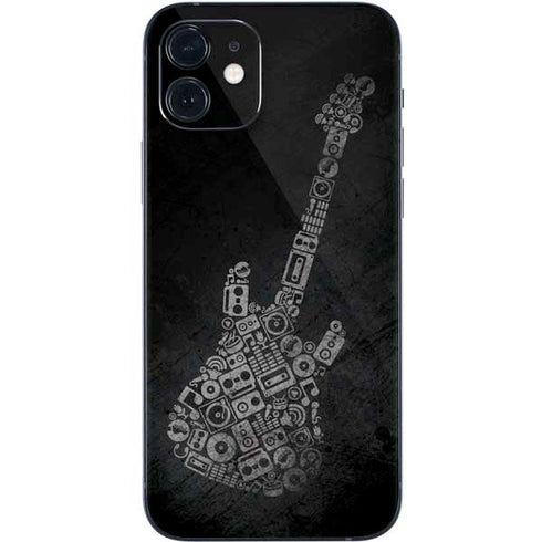Guitar Pattern iPhone 12 Mini Skin