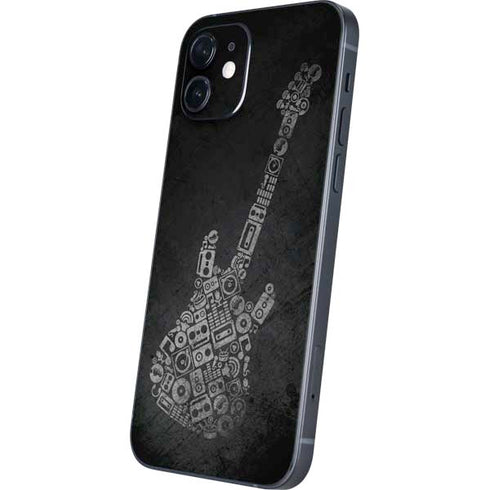 Guitar Pattern iPhone 12 Mini Skin