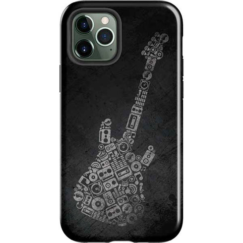 Guitar Pattern iPhone 12 Pro Impact Case