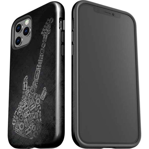 Guitar Pattern iPhone 12 Pro Impact Case