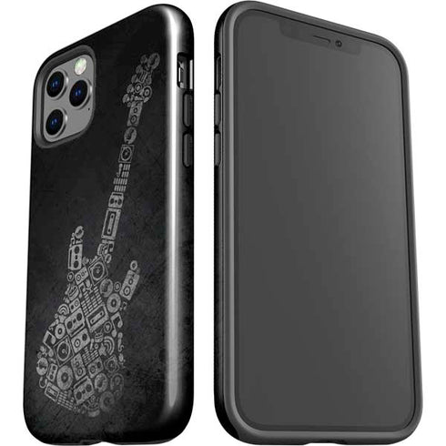 Guitar Pattern iPhone 12 Pro Max Impact Case