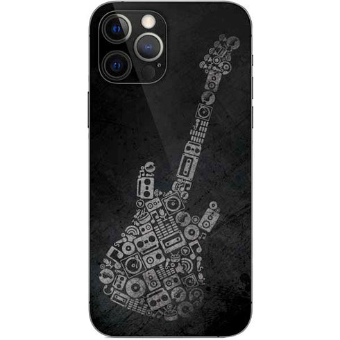Guitar Pattern iPhone 12 Pro Skin