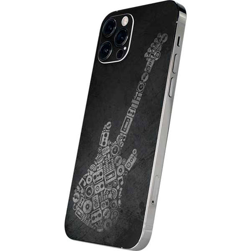 Guitar Pattern iPhone 12 Pro Skin