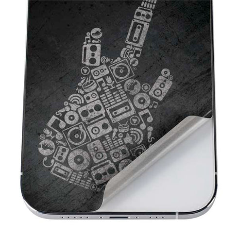 Guitar Pattern iPhone 12 Pro Skin