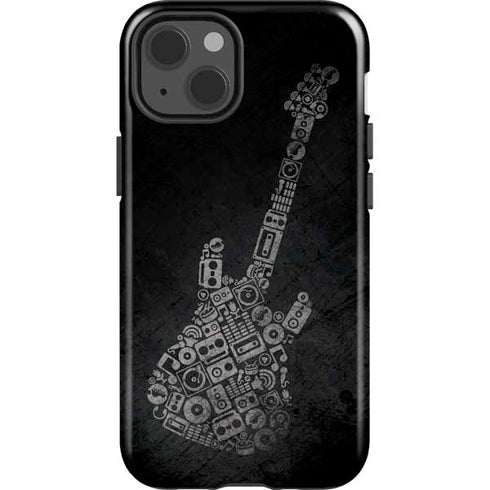 Guitar Pattern iPhone 13 Impact Case