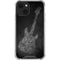 Guitar Pattern iPhone 13 Mini Clear Case