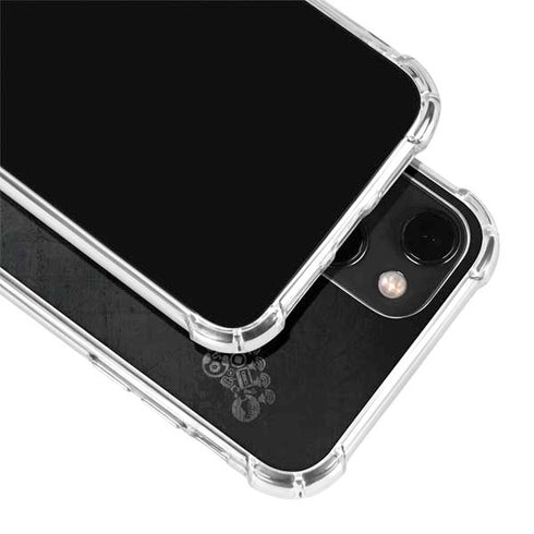 Guitar Pattern iPhone 13 Mini Clear Case