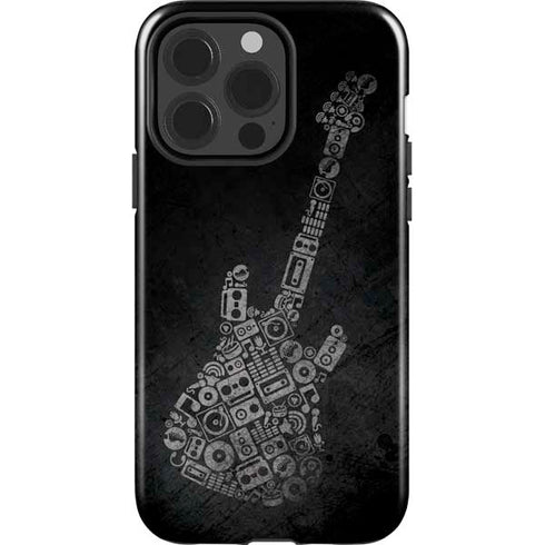 Guitar Pattern iPhone 13 Pro Impact Case