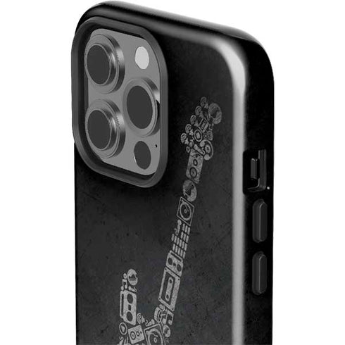 Guitar Pattern iPhone 13 Pro Impact Case