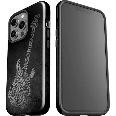 Guitar Pattern iPhone 13 Pro Impact Case