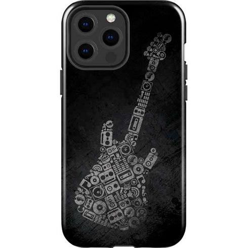 Guitar Pattern iPhone 13 Pro Max Impact Case