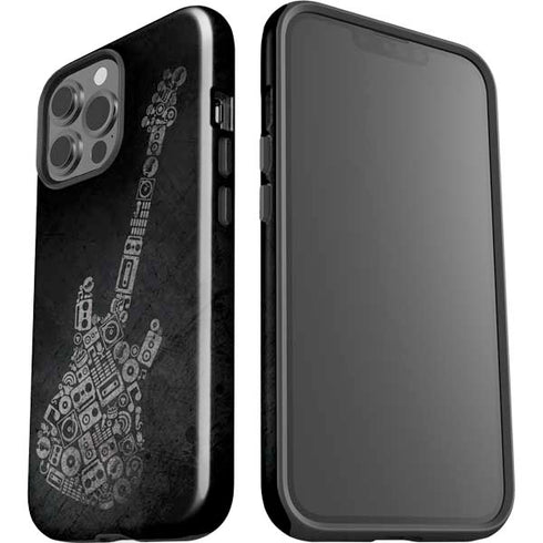 Guitar Pattern iPhone 13 Pro Max Impact Case