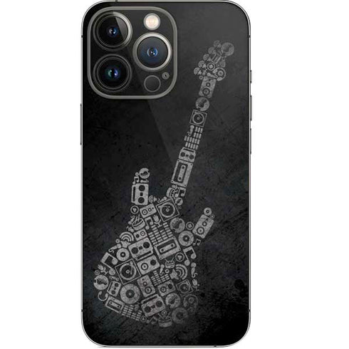 Guitar Pattern iPhone 13 Pro Skin