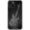 Guitar Pattern iPhone 14 Clear Case