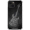 Guitar Pattern iPhone 14 Plus Clear Case