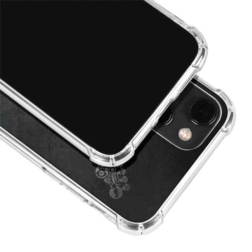 Guitar Pattern iPhone 14 Plus Clear Case
