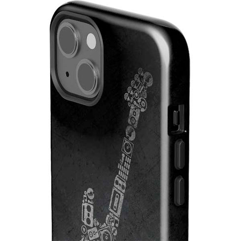 Guitar Pattern iPhone 15 Impact Case