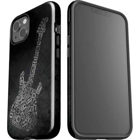Guitar Pattern iPhone 14 Impact Case