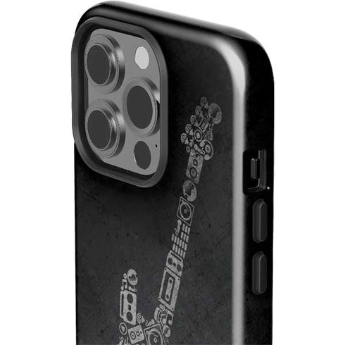 Guitar Pattern iPhone 15 Pro Impact Case