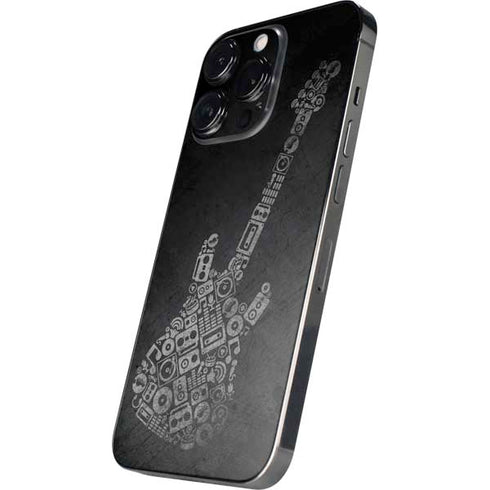 Guitar Pattern iPhone 14 Pro Max Skin
