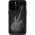 Guitar Pattern iPhone 14 Pro Max Waterproof Case