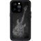 Guitar Pattern iPhone 14 Pro Waterproof Case