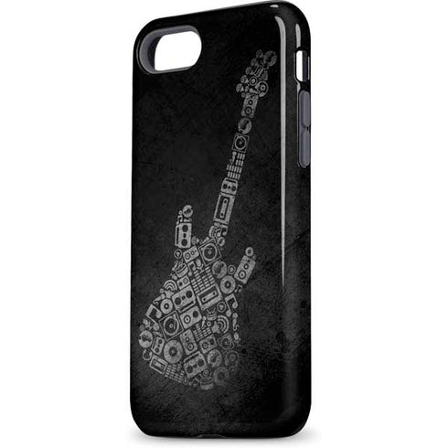Guitar Pattern iPhone 8 Pro Case