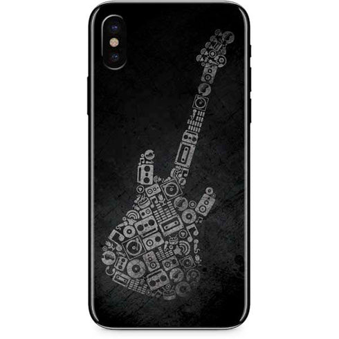 Guitar Pattern iPhone 8 Skin