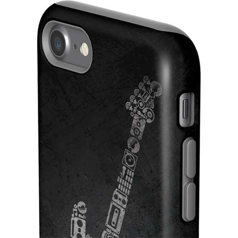 Guitar Pattern iPhone SE (2nd & 3rd Gen) Pro Case