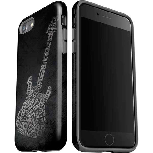 Guitar Pattern iPhone SE (2nd & 3rd Gen) Pro Case