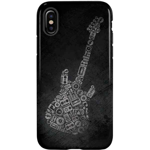 Guitar Pattern iPhone X Pro Case