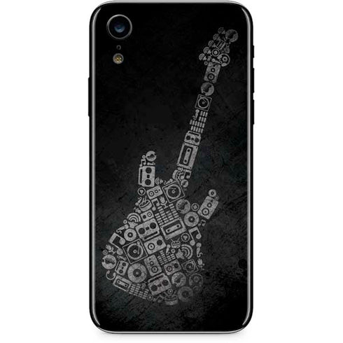 Guitar Pattern iPhone XR Skin