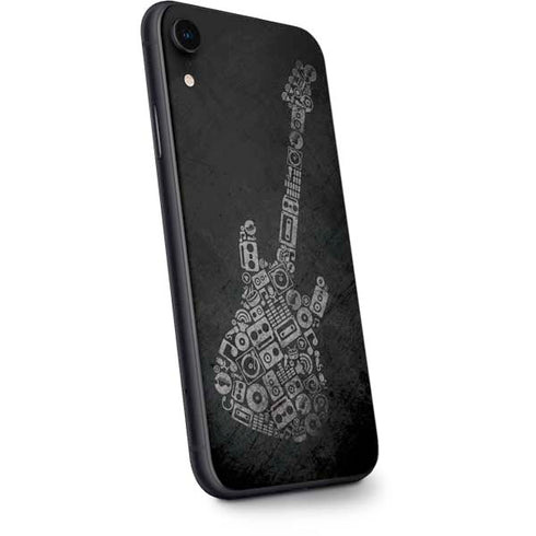 Guitar Pattern iPhone XR Skin